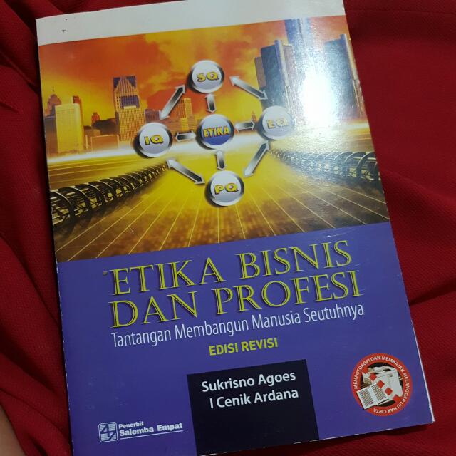 [BAYAR ONGKIR AJA] Etika Bisnis dan Profesi - Sukrisno Agoes - Salemba Empat