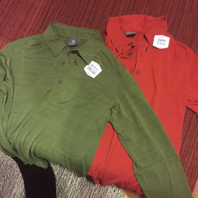 Sierra designs long sleeve pack polo top