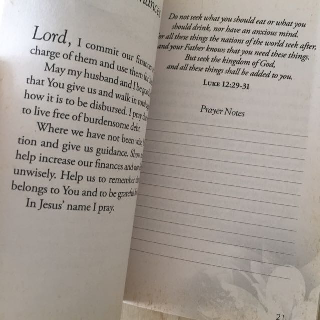 Book Of Prayers The Power Of A Praying Wife By Stormie Omartian Books Stationery Fiction On Carousell
