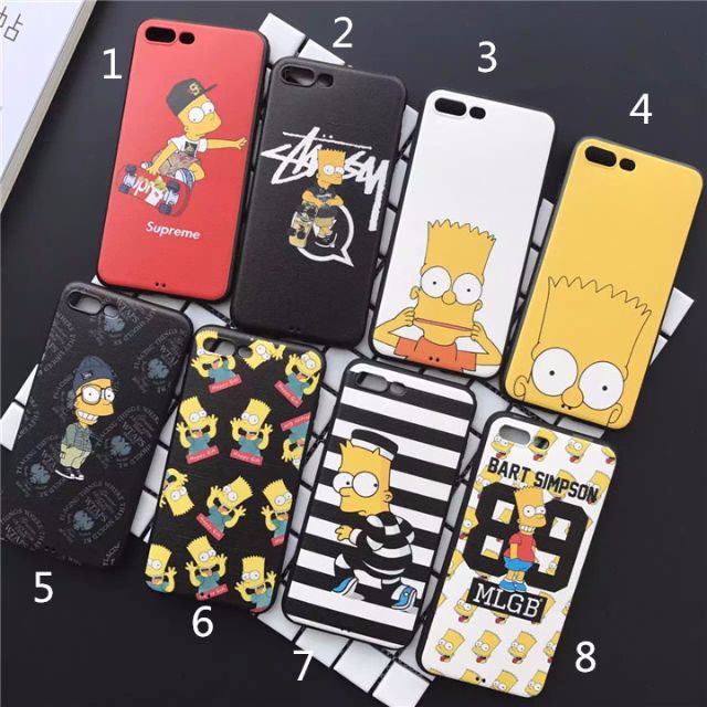 Iphone 8 Case Bart Simpson