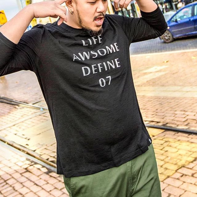 Chubby Men Fashion Plus Size Long Sleeves Tshirt Men S Fashion