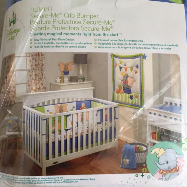 Disney Dumbo Crib Bumper Babies Kids Babies Kids Fashion on