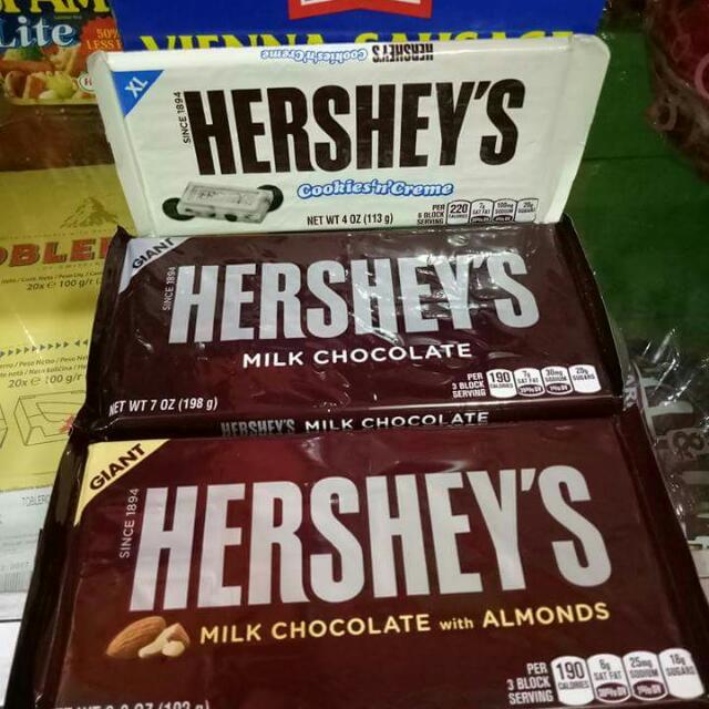 Hersheys Giant Only P190 (Category: Packaged & Instant Food) located in Del Monte. Submitted by keybe (Listing ID 90902786, Image 1). Description: .
