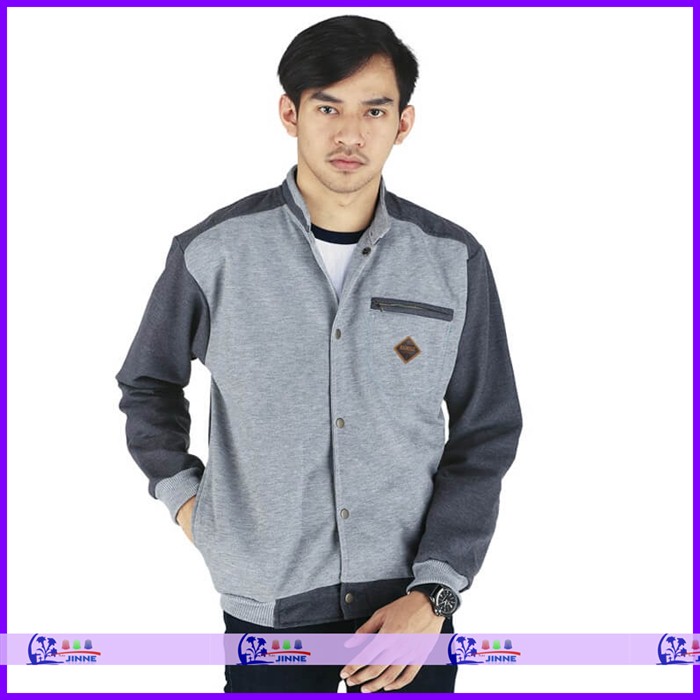 jaket tanpa hoodie
