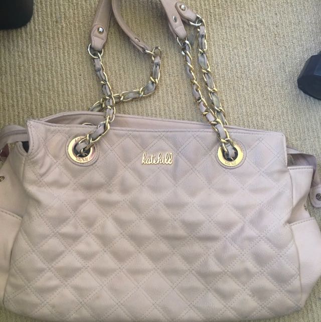 Kate Hill Quilt Tote Shoulder Bag Women S Fashion Bags
