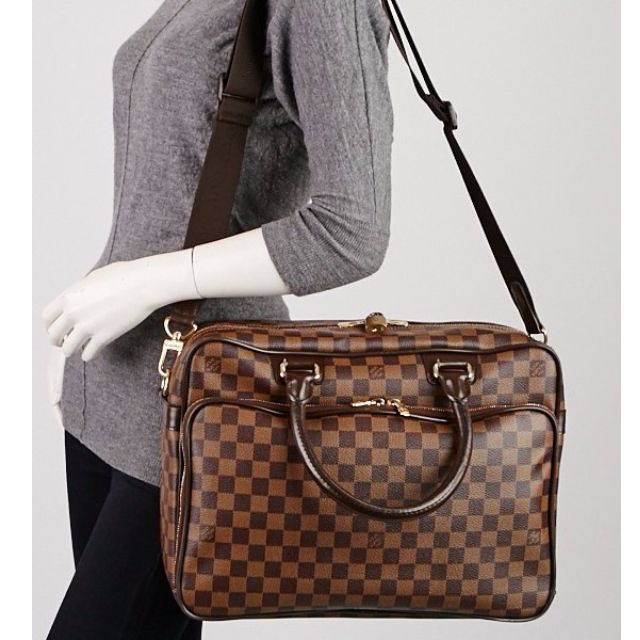 Brown Louis Vuitton Damier Ebene Icare Laptop Bag – Designer Revival