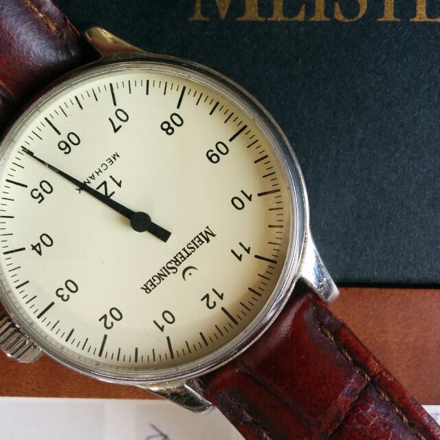 Meistersinger 1z Scripto Barang Mewah Jam Tangan Di Carousell