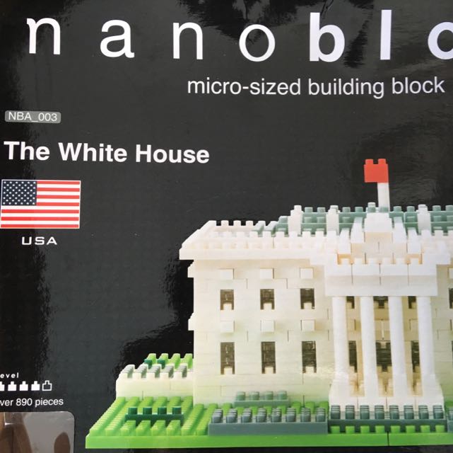 Nanoblock white house new arrivals