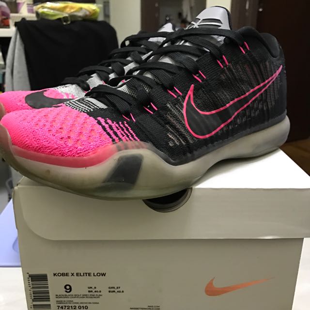 nike Kobe X 10 Elite Zwart