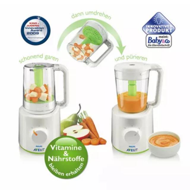 Philips AVENT SCF870 Combined Baby Food Steamer and Blender, Babies