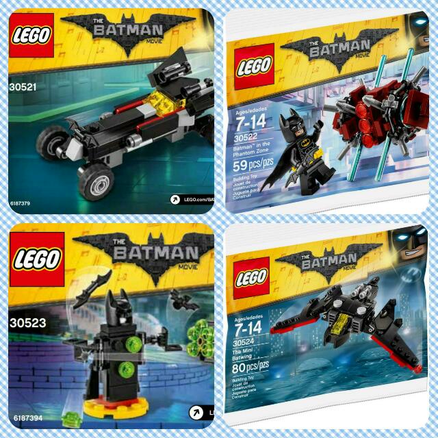 Toys Games 30523 30524 The Batman Movie Lego 30522 Lego Complete Sets Packs Firebirddevelopersday Com Br