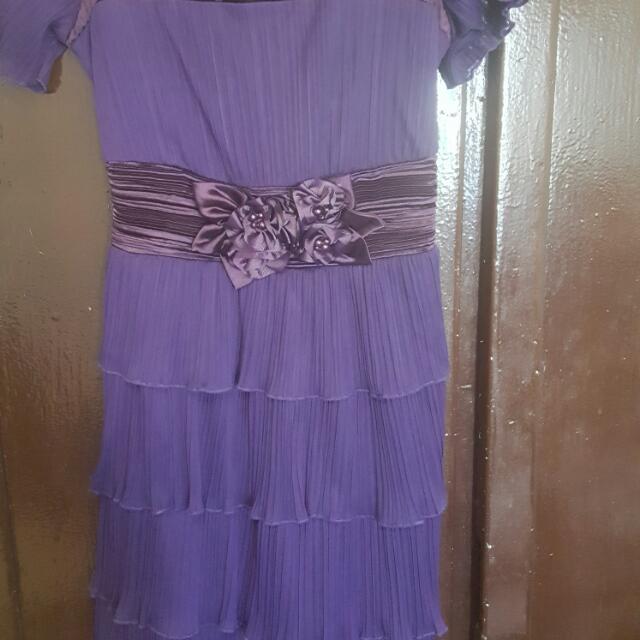 Purple Dress Barn Dance Dress On Carousell