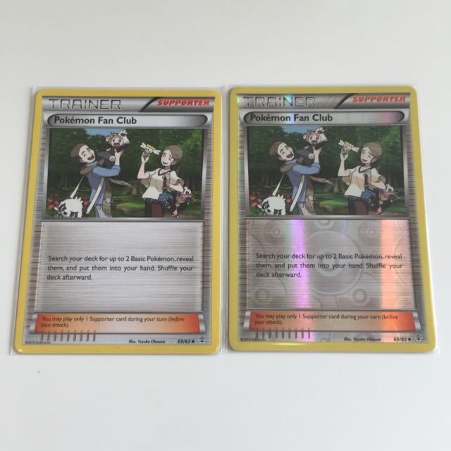 Pokemon Fan Club 69 83 Pokemon Generations Trainer Card