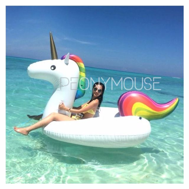 unicorn inflatable pool
