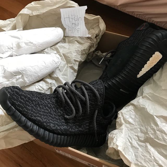 Yeezy 350 Pirate Black 2.0 Men s Fashion Footwear Sneakers on Carousell