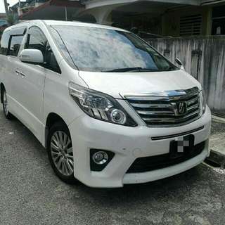 Alphard 2.4 2012