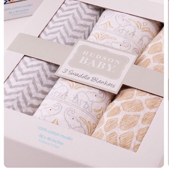 Hudson baby swaddle blankets deals