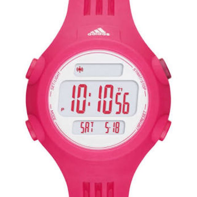 adidas pink watch