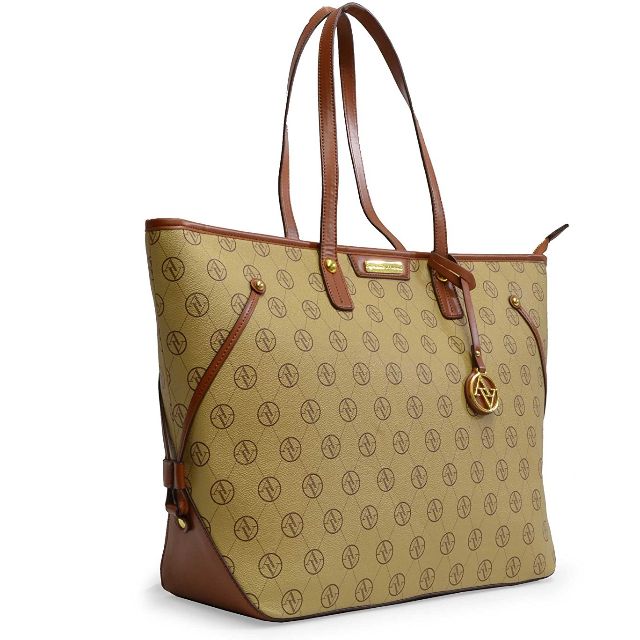 Adrienne Vittadini Signature Collection Laptop Tote 16 x 14 x 6 Beige Women s Fashion Bags Wallets Cross body Bags on Carousell