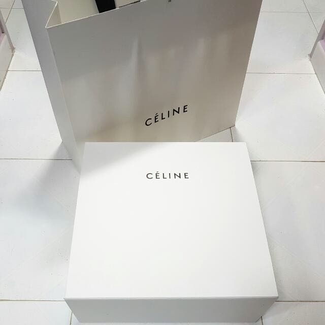 Authentic New Celine Paper Bag Shopping Bag Gift Bag Luxury Packaging