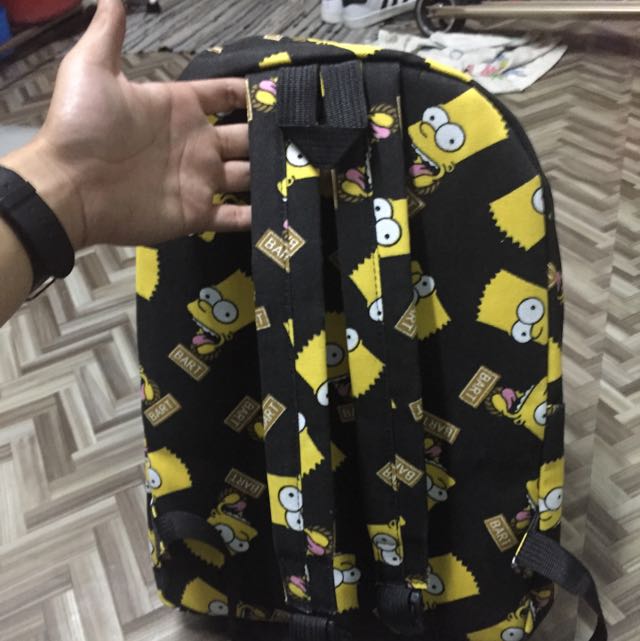 Bart Simpson Backpack (Category: Backpacks) located in Singapore. Submitted by bpowyastore (Listing ID 91044810, Image 2). Description: .