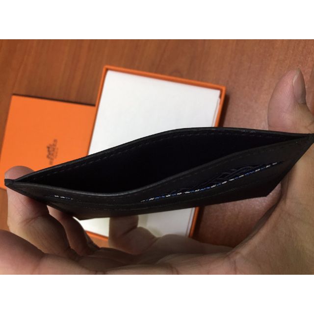 Hermes Citizen Twill Compact Wallet - Graphite Swift