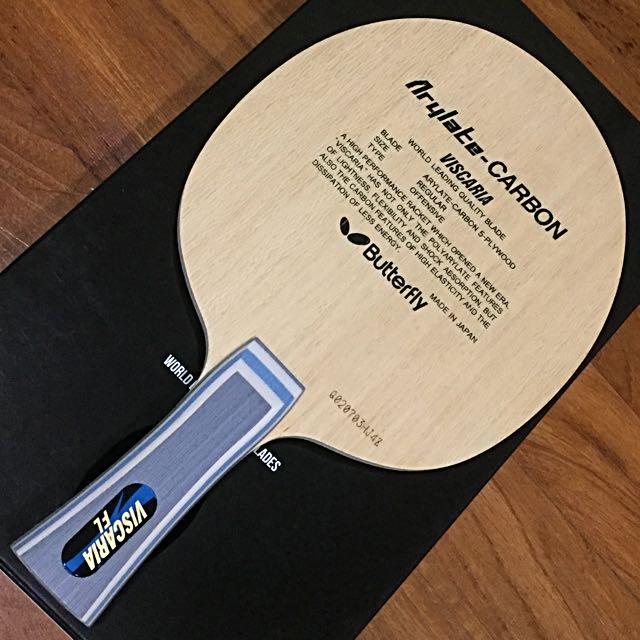 Butterfly Viscaria Table Tennis Blade, Sports Equipment, Sports & Games