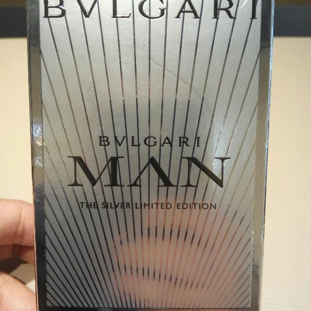 bvlgari man silver limited edition