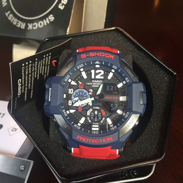 Casio G Shock Ga 1100 2a Original Fesyen Pria Jam Tangan Di Carousell