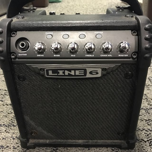 Line 6 Micro Spider Portable Amp 不議價, 興趣及遊戲, 音樂、樂器