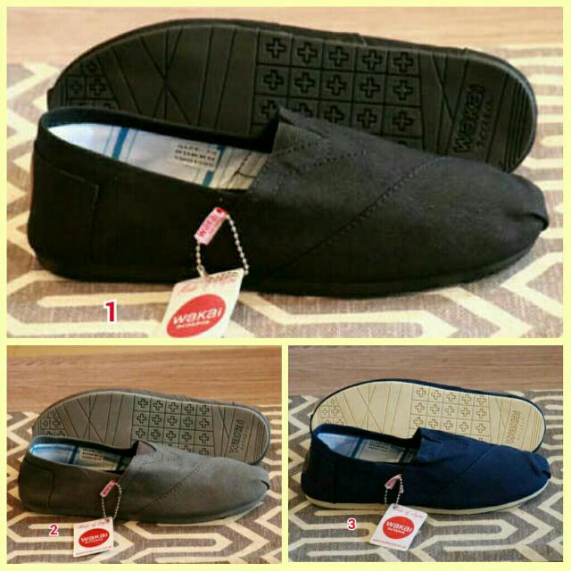 Sepatu Casual Pria Slip On Slop Kerja Kampus Kuliah Santai Jalan Murah Sneaker Kets Flat Olshop Fashion Olshop Pria Di Carousell