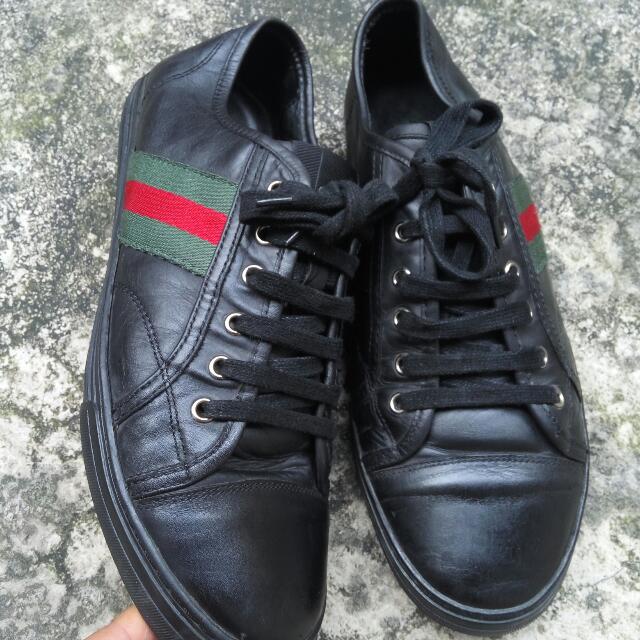 Sepatu Gucci Snaker Size 42 Made In Italia Olshop Fashion Olshop Pria Di Carousell