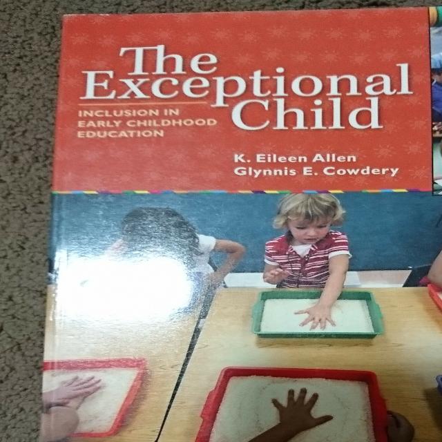 The Exceptional Child Inclusion In Early Childhood Education