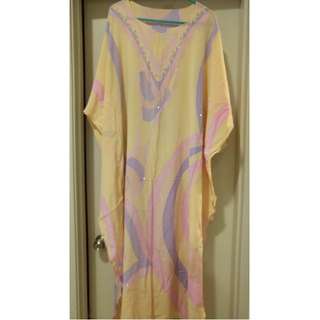 Kaftan Dress with Diamond
