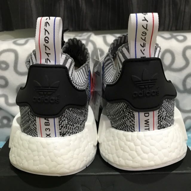 Adidas NMD Tricolor PK White Double Japanese Tag Women s Fashion Footwear Sneakers on Carousell