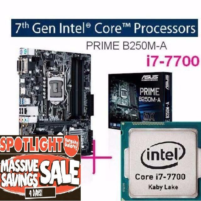 Asus Prime B250m A I7 7700 Rogue One Rebels Crazy Massive Sales 18 19 Mar Hurry Grab It While Stock Last Family Pc Rig Built Up Combo Set Package Shop Open Till 00 00am Electronics