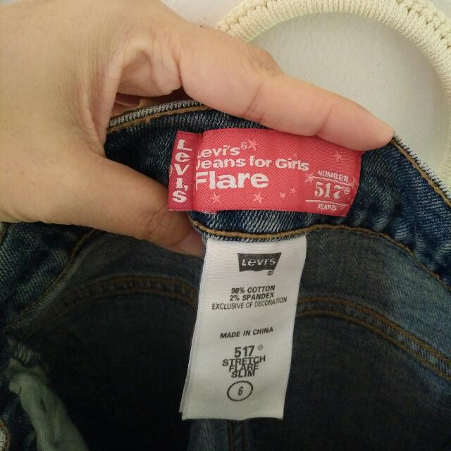Girls in levis cheap