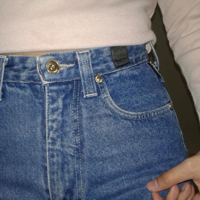 versace mom jeans