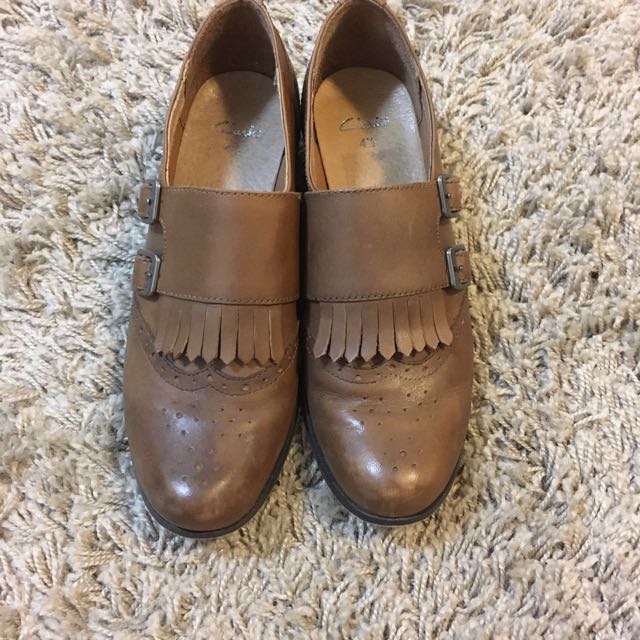 clarks monk strap
