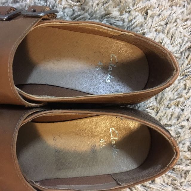 clarks monk strap
