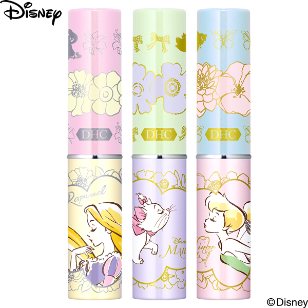 Dhc日本17新款迪士尼護唇膏限量新款再入荷純橄欖護唇膏長髮公主 瑪麗貓 奇妙仙子 美妝保養 化妝品在旋轉拍賣