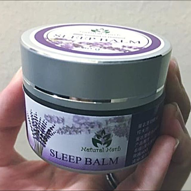 Lavender Sleep Balm Made Of 100 Natural Ingredients Health