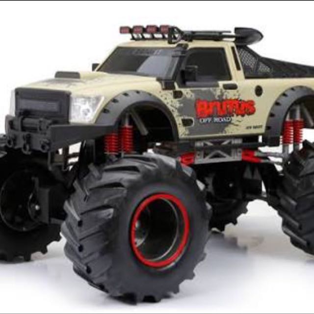 Remote Control GIANT BRUTUS 4 Wheel Drive New Hobbies Toys