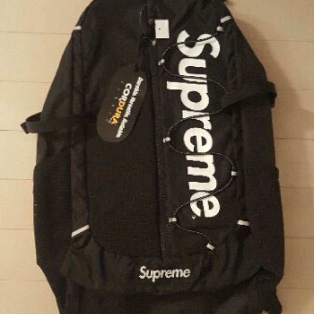 Supreme 17ss backpack deals