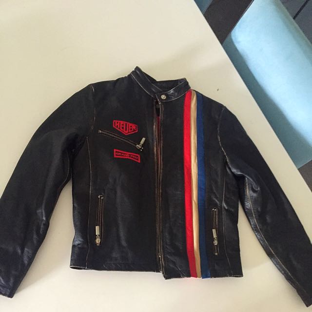 Tag Huever Leather Jacket Women S Fashion Clothes On Carou Photo