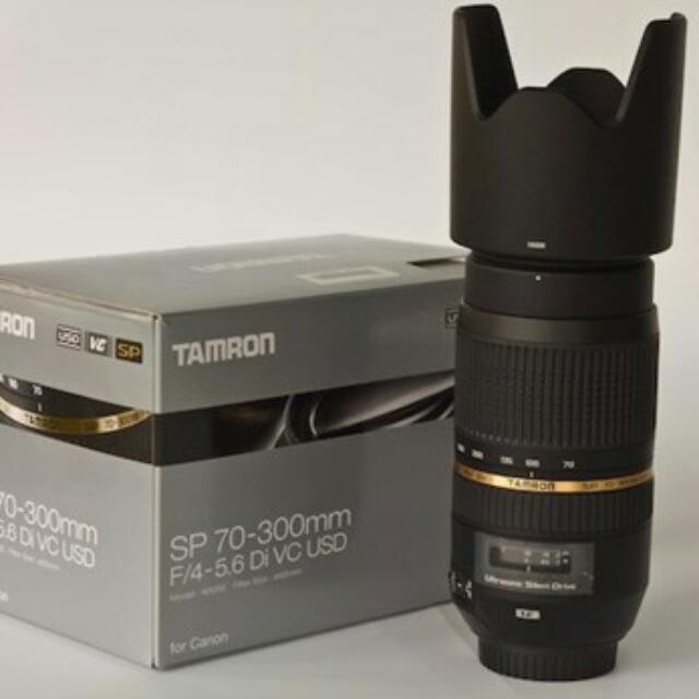 Tamron 70 300 Vc F4 5 6 Usd Ultrasonic Silent Drive Nikon Mount Photography On Carousell