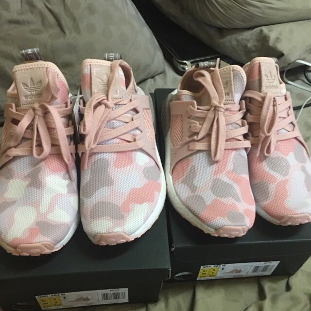 Women s Adidas NMD XR1 Pink Duck Camo Women s Fashion Footwear Sneakers on Carousell