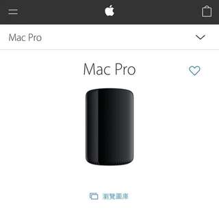 Apple Mac Pro 骨灰罈(六核心)高階桌上型電腦