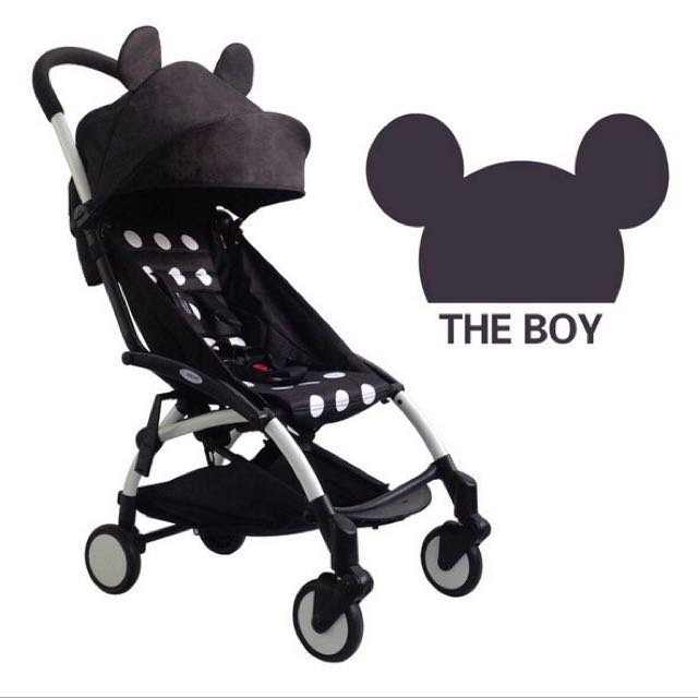 mickey mouse baby stroller