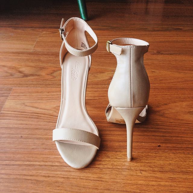 Brand New Charlotte Russe Rebekah Heels In Nude Women s Fashion